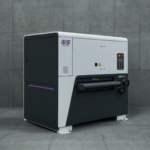 Gradningsmaskin för kantgradning i olika material efter stansning eller laserskärning